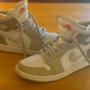 Nike Air Zoom Beige and White Sneakers